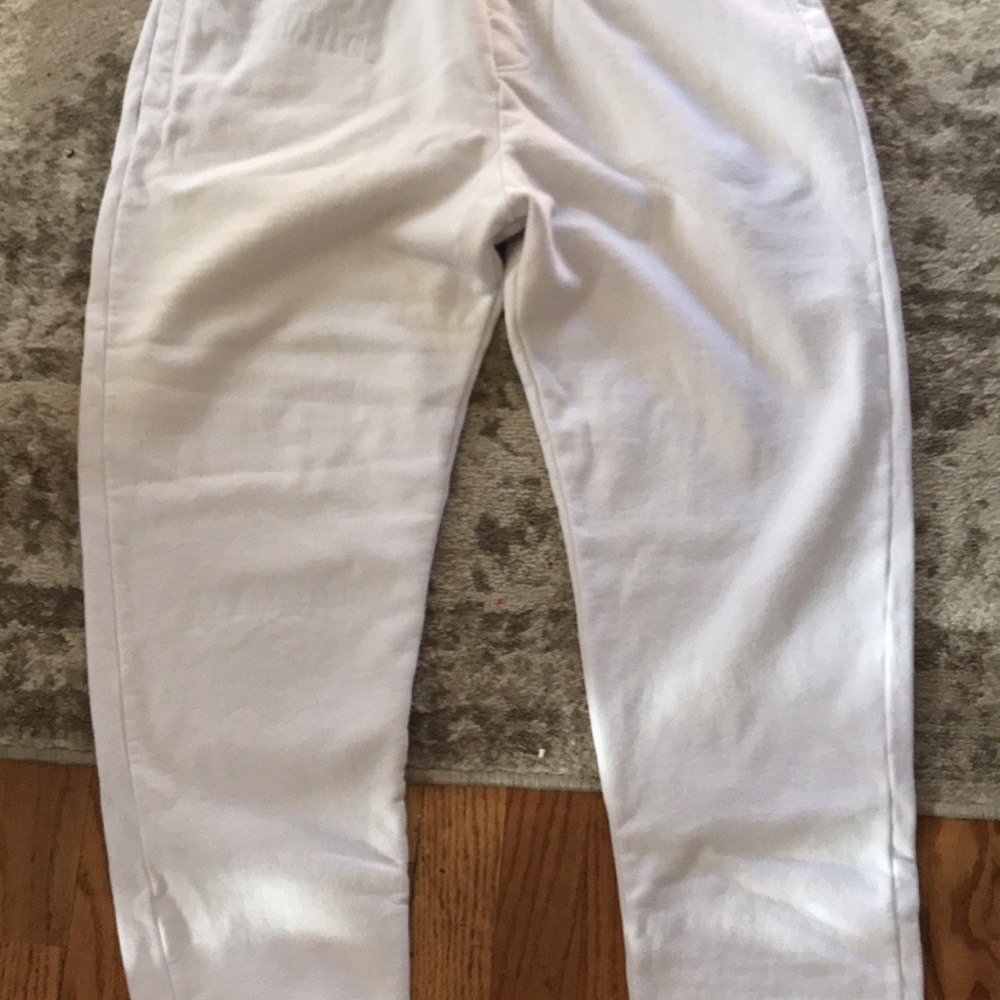 Brand new in bag Talentless white sweat pants